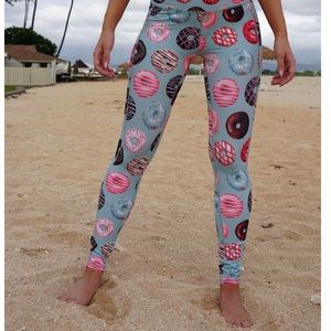 BRAND NEW! Donut Leggings - Dusty Blue
